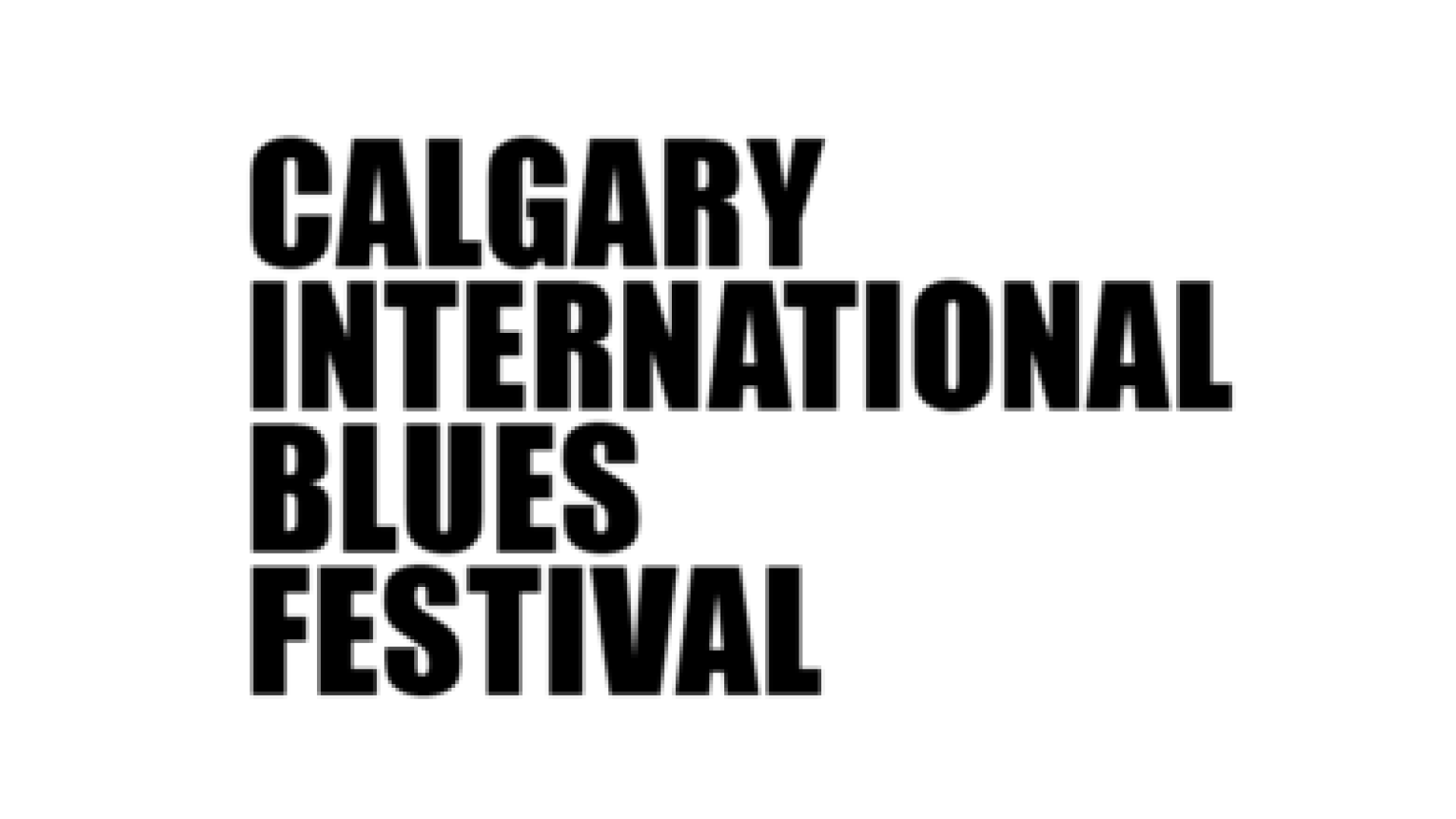 Calgary International Blues Festival Logo