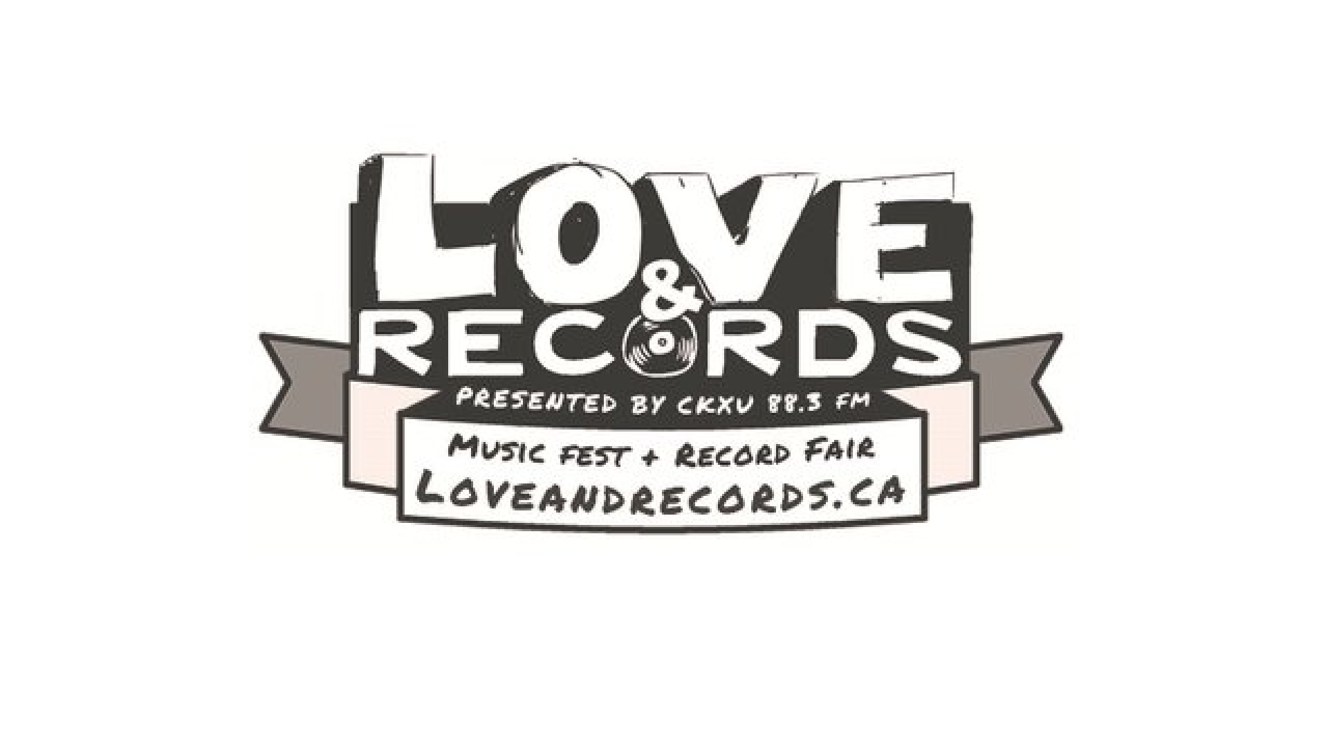 Love & Records - Lethbridge Music Festival & Record Fair Logo