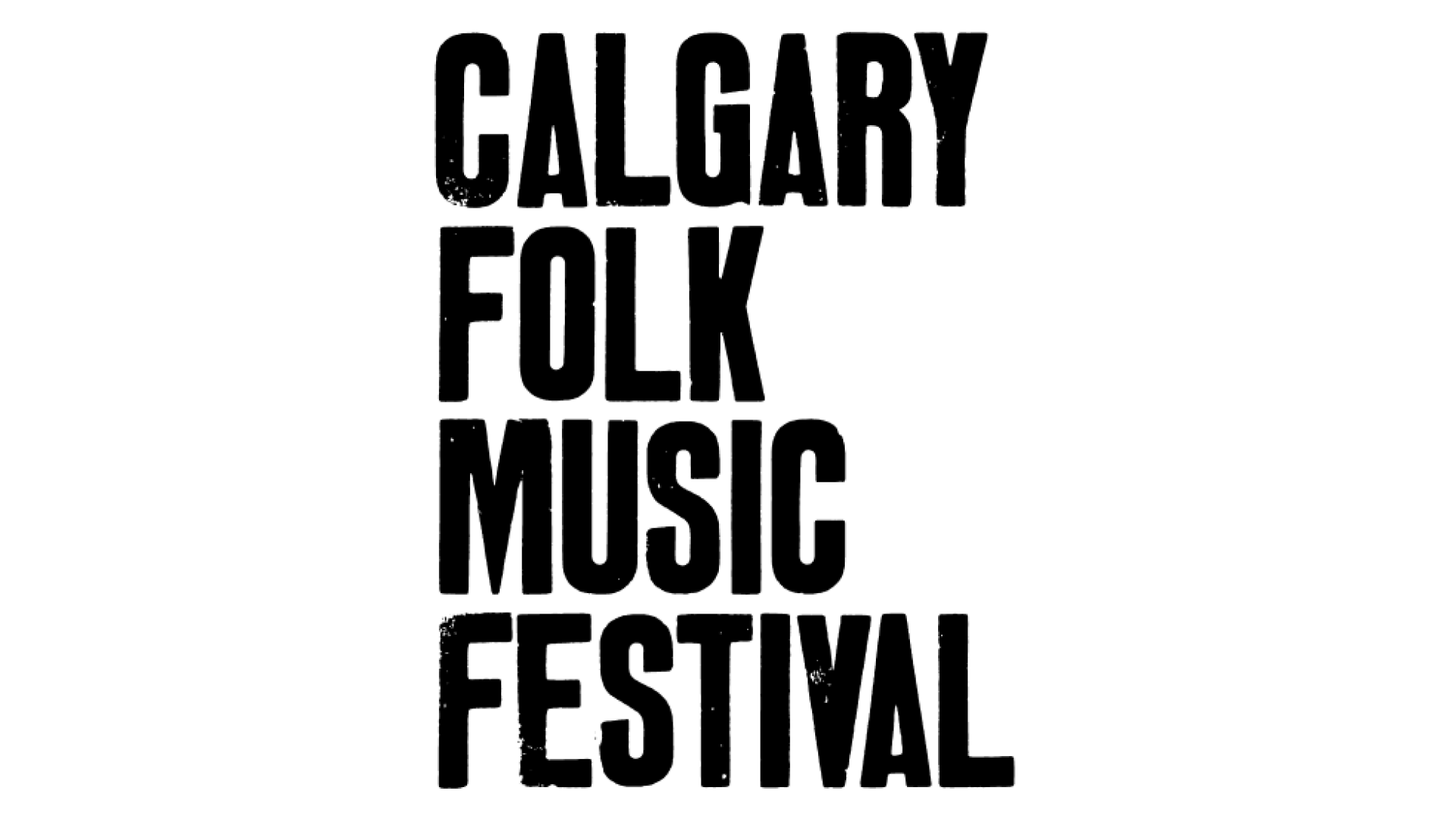 Calgary Folk Music Festival Logo