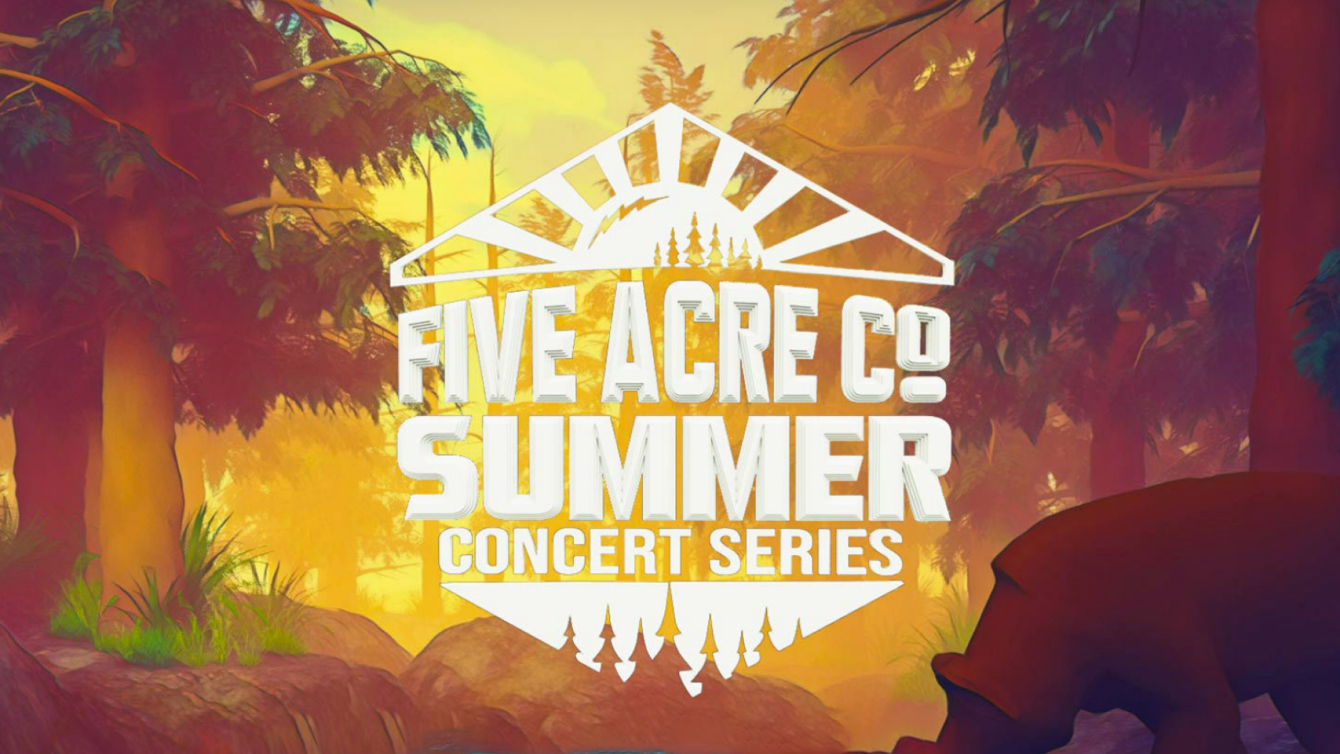 Five Acre Co. "Summer Concert Series" 2022 Logo